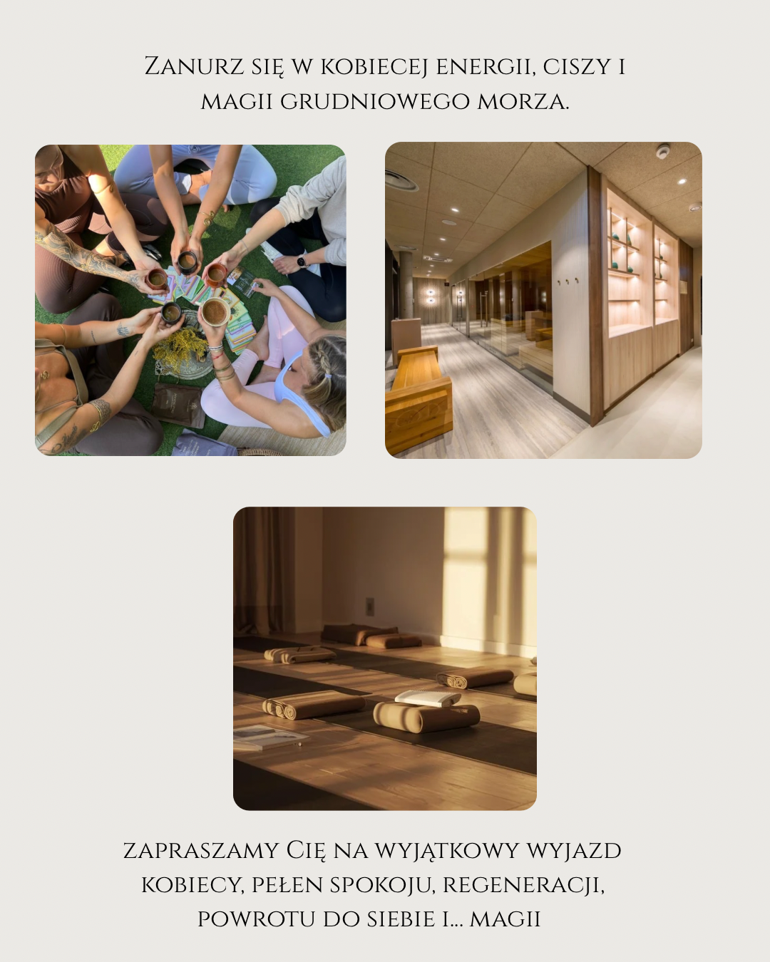 Wellness- und Ritualbereich beim OTULENIE Frauen-Retreat